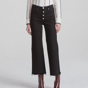 Rag & Bone High-Rise Ankle Justine W/ Button Fly